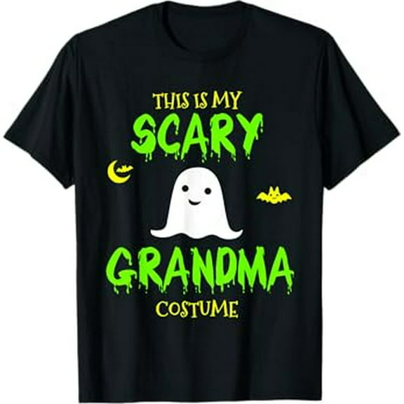 This Is My Scary Grandma Costume Halloween Lazy Easy T-Shirt