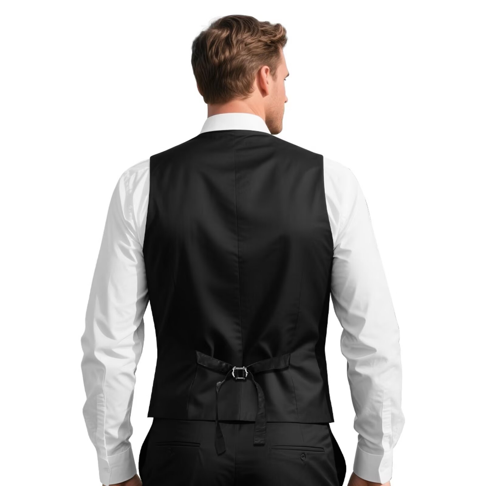 Yuyamidu Cardinal Men's Suit Vest for Wedding Prom Business Formal