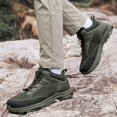 thumbnail image 5 of NOKIO Men Knit Walking Sneakers Breathable Wide Toe Athlet𝗂c Shoes with Adjustable Elastic Strap, Non-S𝗅ip Durab𝗅e Hiking Shoes Summer Lightweight Running Shoes for Back to College, 5 of 7