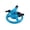Blue, variant on 360 Rotating Sprinkler, Automatic Lawn Sprinkler For Yard, Garden Irrigation System With Adjustable Spray, Large Area Water Sprinkler For Grass And Botanicals, Blue
