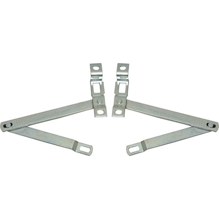 Brothers Trucks A6456-67 Tailgate Link Set - Fleetside - Zinc - Pair