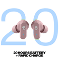 thumbnail image 2 of Skullcandy Dime 3 XT True Wireless in-Ear Earbuds, Soft Pink, 2 of 10