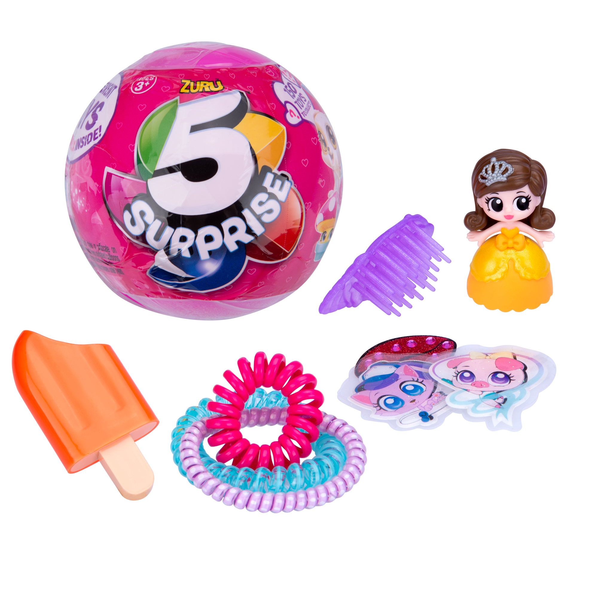 5 Surprise Mini Fashion Series 2 Capsule Novelty and Toy by Zuru - Pack of 2, Size: One size, Pink