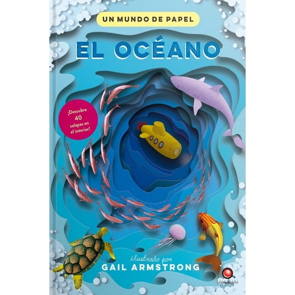 El océano. Un mundo de papel, de Gail Armstrong, Dura, 2024