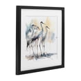 thumbnail image 3 of Stupell Industries Coastal Serenity Sea Birds Black Framed Print Under Glass, design by Sally Kaye Barlow/Makaio Design, 13 x 13, 3 of 10