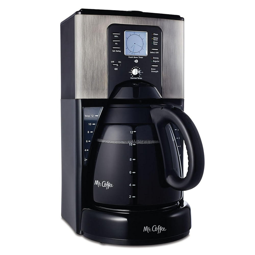 Mr. Coffee Performance Supersized Brew 12Cup Programmable Coffee Maker