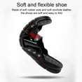 thumbnail image 3 of Zapatillas de verano Sonducket para hombre cuero playa informal exteriores talla grande masaje Negro, 3 of 6