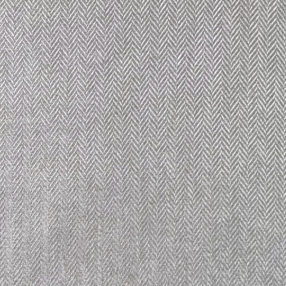 Better Homes & Gardens Solid Herringbone Blackout Curtain Panel, 1 Panel, Silver, 50" W x 95” L
