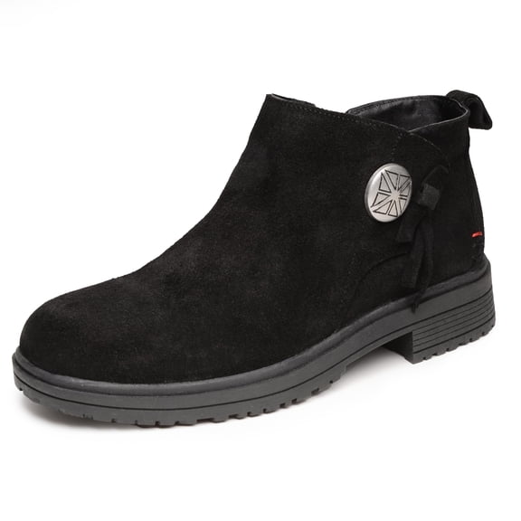 Minnetonka Women's Joyelle, Black, Size 5
