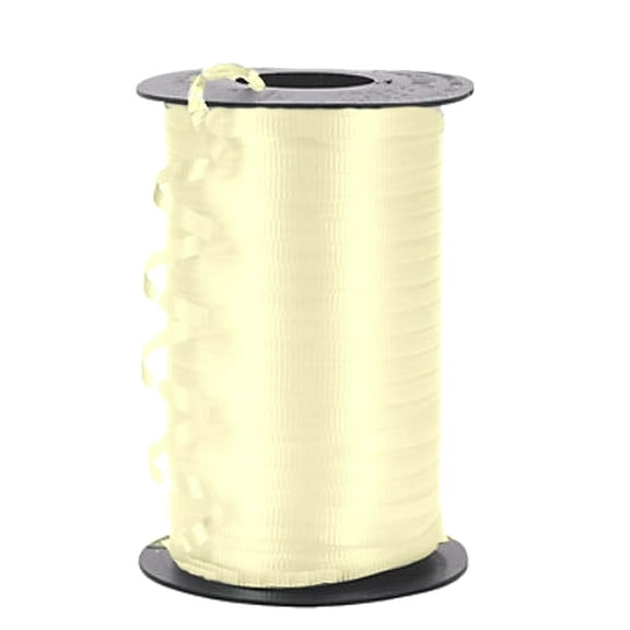 3/16" Wedding Balloon Curling Crimped Ribbon  -Ivory