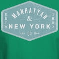 thumbnail image 3 of CafePress - Manhattan New York City Vintage Logo Light T Shirt - Men's Classic Graphic Cotton T-Shirt, 3 of 4