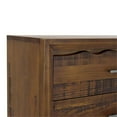 thumbnail image 4 of Pemberly Row Modern / Contemporary 5-drawer Mocha Brown Wood Chest, 4 of 7
