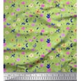 thumbnail image 1 of Soimoi Rayon Fabric Flower Watercolor Print Fabric by Yard 42 Inch Wide, 1 of 3
