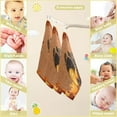 thumbnail image 3 of SKYSONIC 5 PCS Pumpkins Gourds Basket Baby Muslin Washcloths, Fall Leaves Face Towel Burp Cloths Ultrasoft Absorbent Cotton Bath Wipes Towels for Newborn Boys Girls, 3 of 7