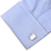 Men's Rectangular Engravable Cufflinks