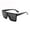 Black, variant on ibiyuan Retro Polarized Sunglasses for Women Classic Round Sunglasses For Women Men Large Plastic Frame Fashion UV400 Shades