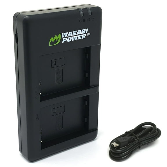 Wasabi Power Micro USB Dual Battery Charger for Nikon EN-EL23