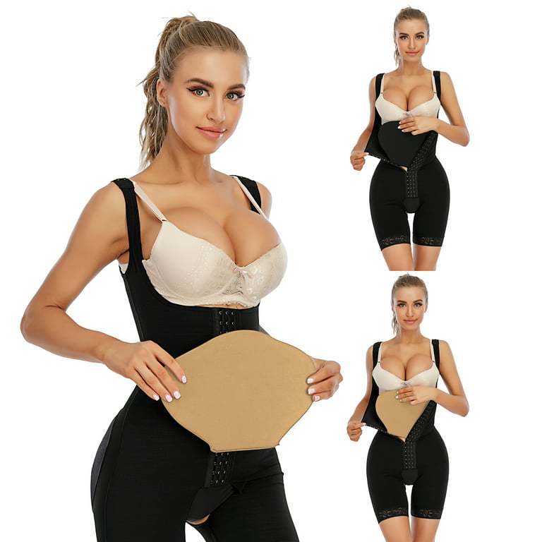 2 Pcs Post Surgery Liposuction Lipo Foam Post Op Front Abdominal Compression  Tummy Stomach Board for Lipo Recovery 