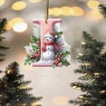 thumbnail image 4 of 2D Baby's Christmas Ornament Gift For New Mom Newborn Personalized Baby Ornament Christmas 2024 Baby's 1st Xmas Ornament Gift 0.33mm Thick, 4 of 4