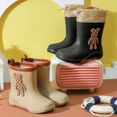 thumbnail image 2 of Botas de lluvia para niños, zapatos impermeables con dibujos de oso para niños y niñas, zapatos de agua antideslizantes, calzado para niños pequeños de China continental, 2 of 5