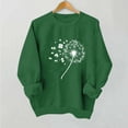 thumbnail image 6 of St. Patrick's Day Sweatshirt for Women Shamrock Balloon Bouquet Graphic Print Crewneck Long Sleeve Classic Fit Festive Party Holiday Pullover Clothes, 6 of 7