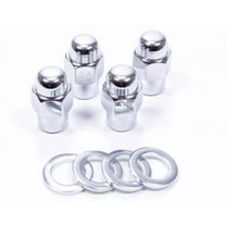 Gorilla 1/2-20 in Thread Short Mag Chrome Lugnut 4 pc P/N 73187B