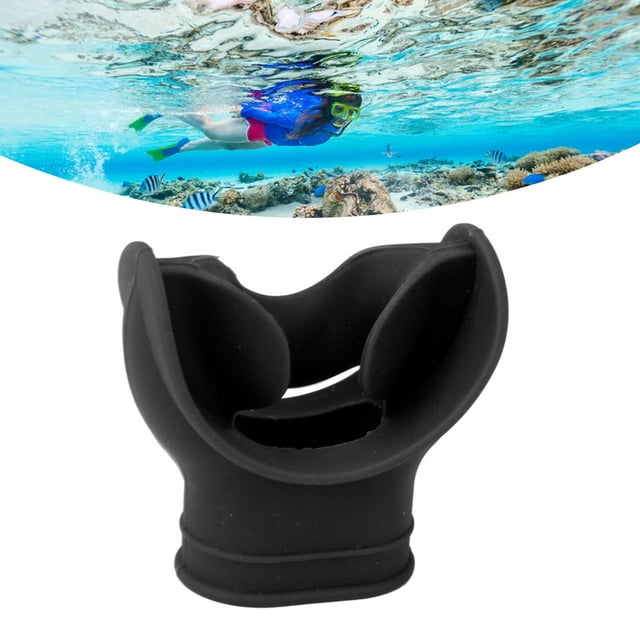 Boquilla Reguladora de Buceo, Boquilla Universal Comfort Bite, Reemplazo de Silicona, Adecuada para Regulador de Snorkel, Hecha de Silicona de Grado Alimiotio Premium