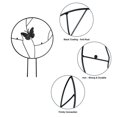 thumbnail image 4 of Moyic Enrejado de jardín de hierro para plantas trepadoras, estante para verduras, soporte para vid Jardín y Patio Moyic HA063495-00B, 4 of 6