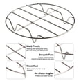 thumbnail image 3 of MYG Stainless Steel Air Fryer Accessories Circular Wire Rack for Cooling Baking Steaming 6 Inch Dishwasher Safe Oven Safe to 500°F Multi-Purpose Kitchen Tool, 3 of 10