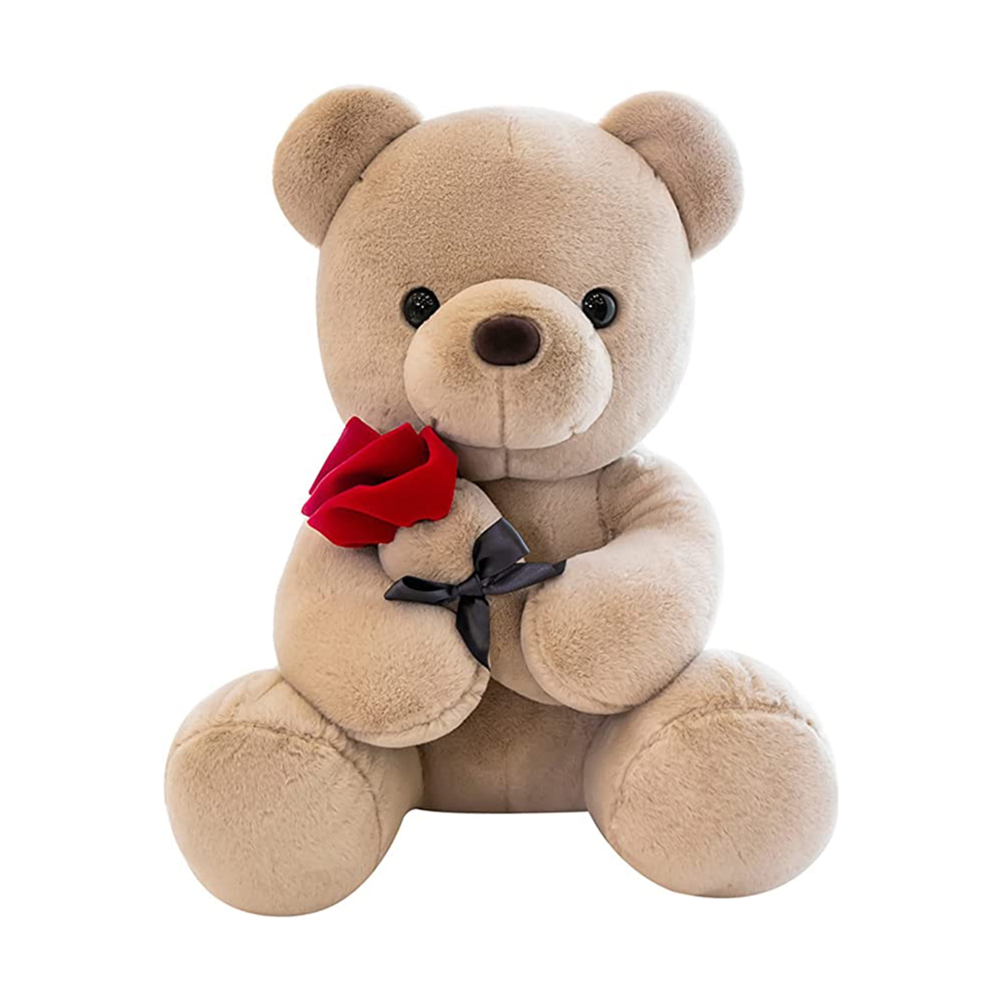 25cm Kawaii Teddy Bear Light Brown Stuffed Plush Soft Present Kids Children Play 