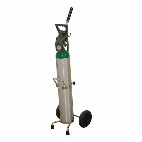 Saftcart Cylinder Trolley,38 In. H,100 lb. MDE-6X