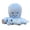 Blue, variant on Cute Octopus Plush Toy, 120cm Soft Stuffed Animal Pillow, Reversible Marine Life Doll for Birthday Gift