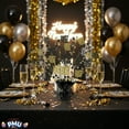 thumbnail image 5 of PMU New Year's Eve Party Supplies "Happy New Year" 12 Pcs New Year Black 15 Inch Balloon Weight Centerpiece Decoration, 5 of 7
