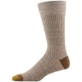 thumbnail image 7 of GOLDTOE Edition Mens Casual Ribbed Crew Socks, 6-Pack, 7 of 7