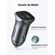 thumbnail image 4 of Cargador de Coche UGREEN Negro con Cable USB C a C de 1M Compatible con iPhone y Galaxy, 4 of 7