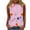 Multicolor-25, variant on Jsaierl Womens Floral Tank Tops Crewneck Sleeveless Shirts Casual Summer Loose Fit Top Plus Size