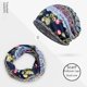thumbnail image 1 of SOURCE Factory-Sombrero de Jersey fino para mujer, hombre, joven, estampado de verano, protección solar versátil, sombrero de cuello de doble uso, sombrero de pila, 1 of 4