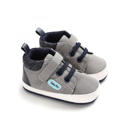 

Baby Boy Walking Shoes Anti-Slip Wings Design Sneakers Soft Soled Walkers