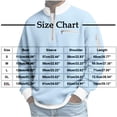 thumbnail image 2 of Men's Waffle Shirt Long Sleeve Quarter Zip Pullover Solid Color Vintage Casual Long Sleeve Sweatshirt Zipper Pocket Outdoor, 2 of 6