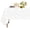 White, variant on Kate Aurora Living Madison Floral Embroidered Fabric Tablecloth - Assorted Colors & Sizes