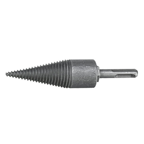 Anself Log Wood Splitting Electric Hammer Drill Bit Splitter Cone