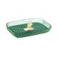 thumbnail image 1 of Bandeja de Servicio Bandeja de Comida Bandeja Decorativa Bandeja de Frutas para Gabinete Dormitorio Hogar Escritorio Cocina , Verde Con Drenaje Soledad Bandeja de servir, 1 of 10