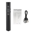thumbnail image 2 of Stylo Tourne-Page, Clic Ppt Powerpoint Ppt Compatible Ordinateur Portable Usb/type C Stylo Clic Compatible Clic Usb/type Tête Clic Double Tête avec Récepteur Usb/type Compatible Pointeur Powerpoint, 2 of 7