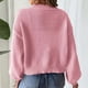 thumbnail image 4 of HongQid Women's Cropped Cardigan Fall Sweaters V Neck Long Sleeve Cardigans Knit Outwear, 4 of 5