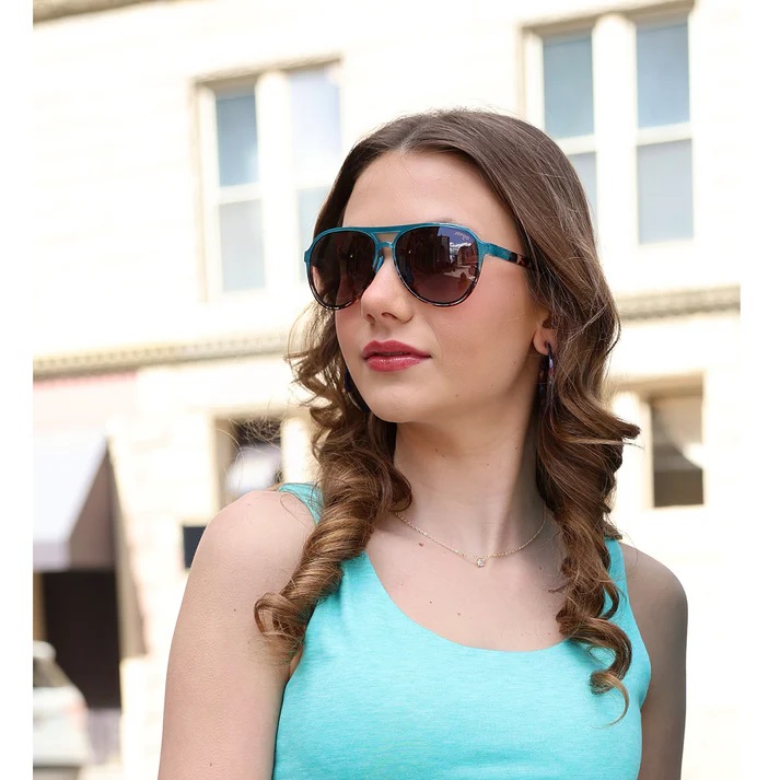 Polarized Aviator Sunglasses for Women Men Retro Trendy Sports Sunglasses for Outdoor UV400 Protection