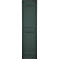 thumbnail image 5 of 14 3/4"W x 71"H EverColor Raised Panel Exterior Vinyl Shutters, w/Installation Shutter-Lok's & Matching Screws (Per Pair), Forest Green, 5 of 9