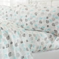 thumbnail image 2 of Great Bay Home Coastal Inspired Microfiber Sheet Set (King, Seashell), 2 of 9