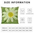 thumbnail image 5 of YINGXI Pillow Cover Decorations Pillow Case Decor for Sofa Couch（Green AA453-18 20x20in, 5 of 5