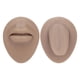 thumbnail image 2 of Simulated Silicone Mouth Tongue Model Simulated Human Mouth Lip Tongue Stud Display Model Set Deep Skin Color, 2 of 5