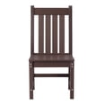 thumbnail image 3 of WestinTrends Malibu Outdoor Patio Dining Chair, Dark Brown, 3 of 15